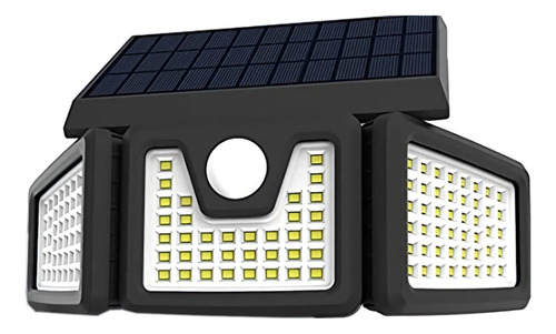 Lampara Reflector Solar Con Sensor Para Muro O Jardín