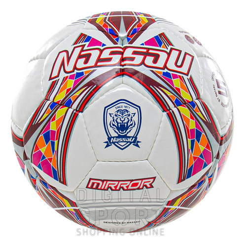 Pelota Fútbol Nassau Mirror N°5 Original Cesped Profesional 