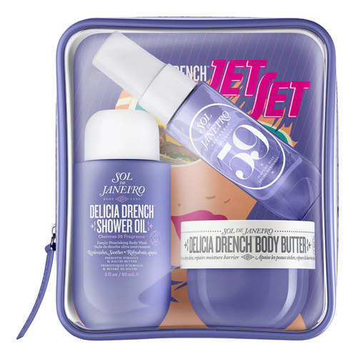 Sol De Janeiro Set Skincare Y Fragancia Delícia Drench Jet
