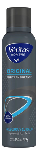 Antitranspirante En Spray Veritas Original Para Hombre 152ml