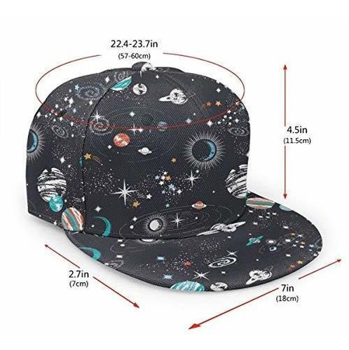Imagen 3 de 6 de Gorro De Invierno Space Galaxy Constellation Snapback Hat Hi