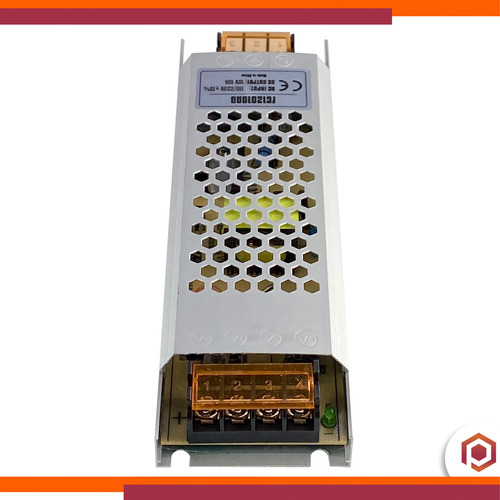 Fonte Driver Slim 12v 10a 120w Para Fita E Perfil Led Bivolt