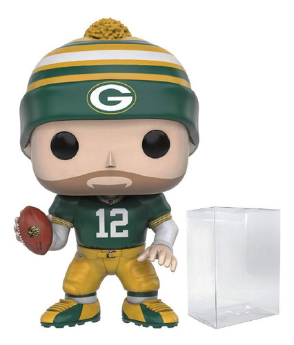Figura De Vinilo Funko Pop Football: Packers Aaron Rodgers