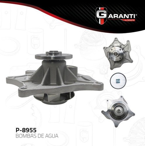 Bomba De Agua Cadillac Sts 4.6l 2005-2010