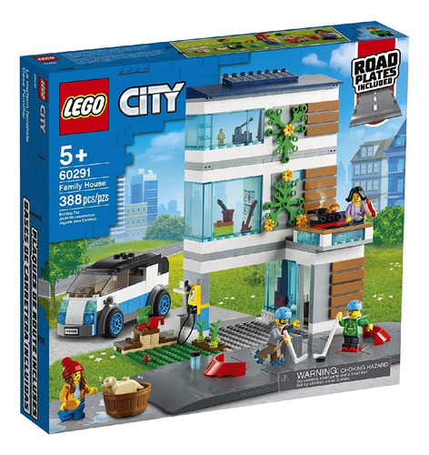 Lego 60291 City Ciudad Family House Juguete Para Niño