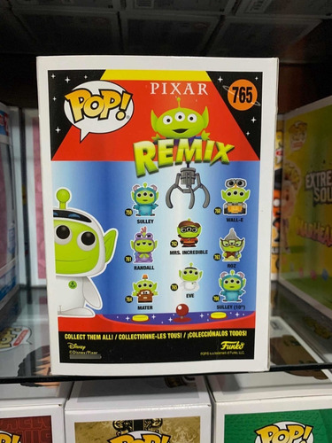 Funko Pop Alíen Remix Wall E Eva Eve (Usado)