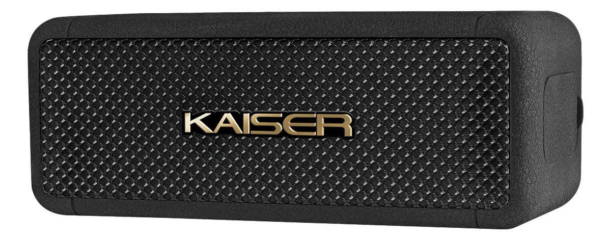Bocina Portátil Kaiser Kbb-5002bk Recargable 22 W Rms Negro
