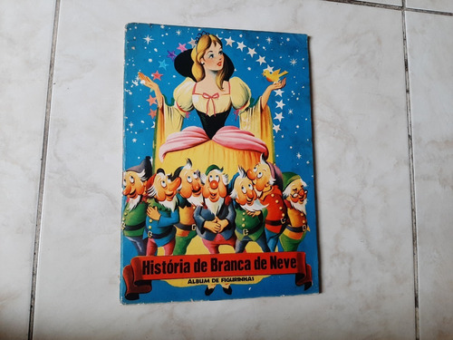 Álbum De Figurinhas História De Branca De Neve - Completo 