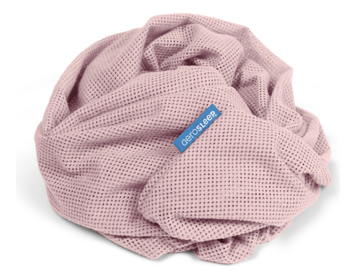 Sabana Para Protector De Colchon Aerosleep 120 X 60-rosado