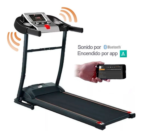 Caminadora Electrica Centurfit Walk Hp 1.5 Gym Caminadoras Color Negro 110V