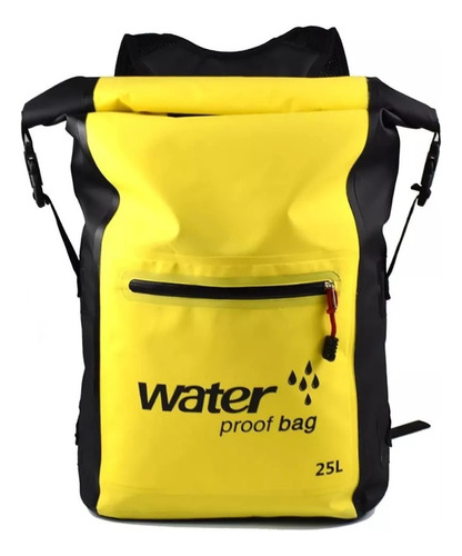 Bolso Impermeable 25 Litros Prueba De Agua Deportes Camping