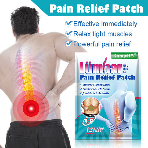 Parche AnaLGésico O. Wormwood Para La Columna Lumbar, Streng