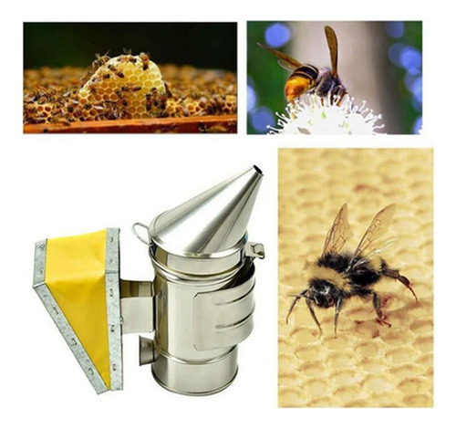 . La Herramienta Ahumadora De Apicultura De Acero Inoxidable