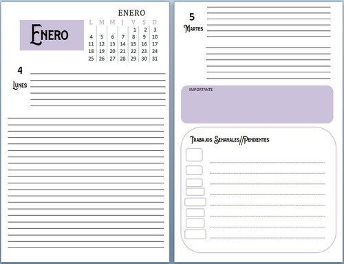 Agenda Universitaria Pdf Día A Día 2021