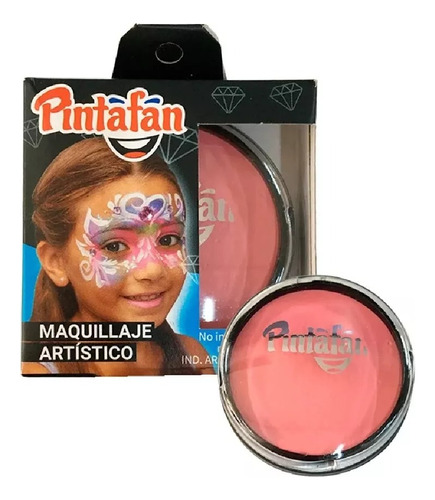 Maquillaje Blanco Grande Artistico Pintafan Pastilla 9,2grs