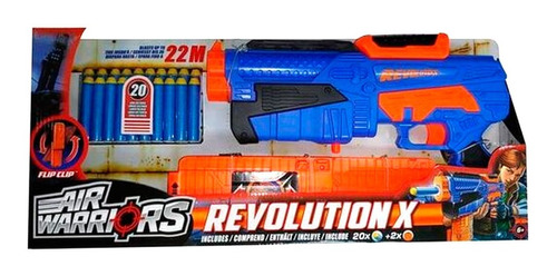 Pistolas Lanza Dardos X20 Revolution X Air Warriors 41953