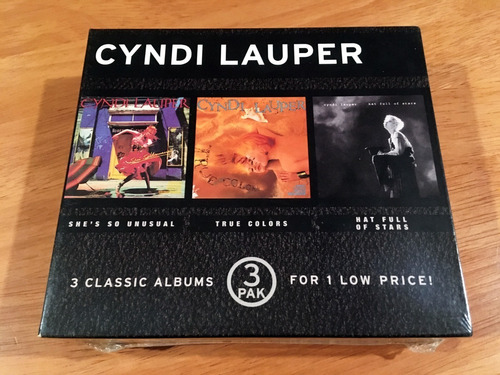 Cyndi Lauper 3 Cd She's So Unusual True Colors Hat Full Usa