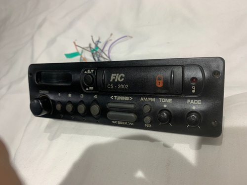 Radio E Toca Fitas Fic Cs-2002 - Bluetooth (leia Descrição) (Usado)