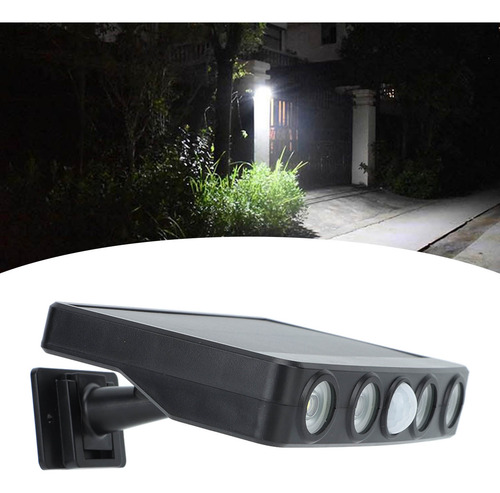 Luces Solares Para Cercas Hyuduo, Luces De Seguridad Con Sen