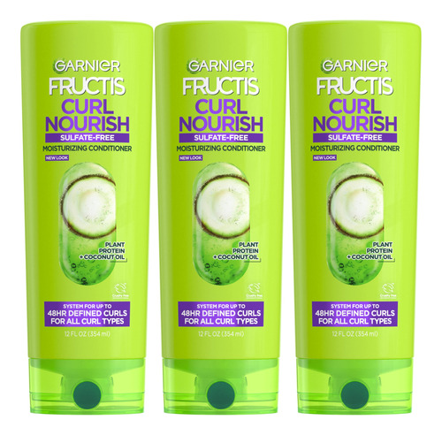 Garnier Hair Care Fructis Triple Nutrition Curl Nourish Aco.