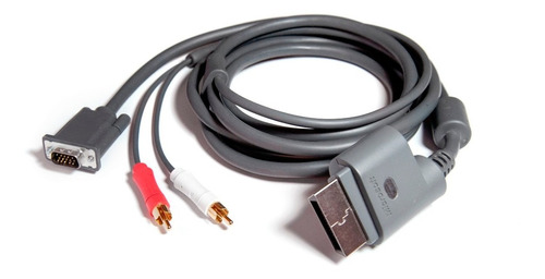 Cable Audio Video Vga Para Xbox 360 A/v Av Xbox360