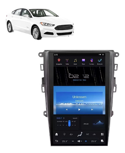 Multimidia Tesla Android Ford Fusion 2013-19 Octa 8/128gb 4g