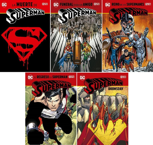 La Muerte Y Resurrección De Superman - Colección Completa