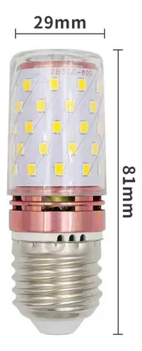 Foco Led Tipo Mazorca 5w E27 Lámpara Luz Blanca