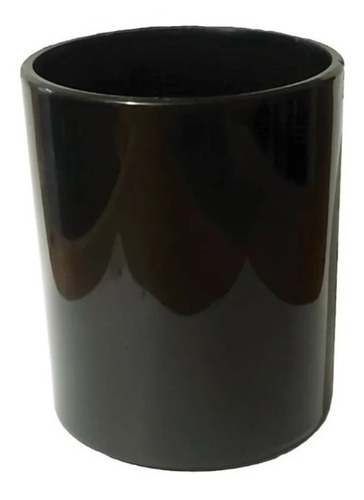 Taza Negra Polímero Mate Vaso Impresion 3d  X1