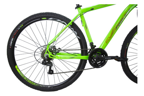 Bicicleta Rino Everest Aro 29 Freio Disco 24v Câmbios Shiman Cor Verde Tamanho Do Quadro 17
