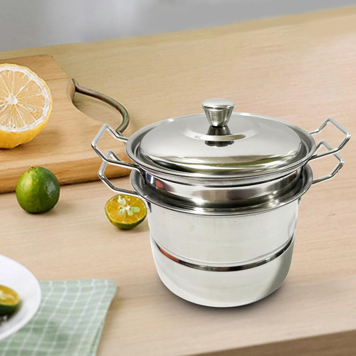 Frying Pan And Soup Pot Multipurpose Easy Argent Soup Pot