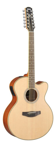 Yamaha Cpx700ii-12 - Guitarra Acústica Eléctrica, 12 Cuer.