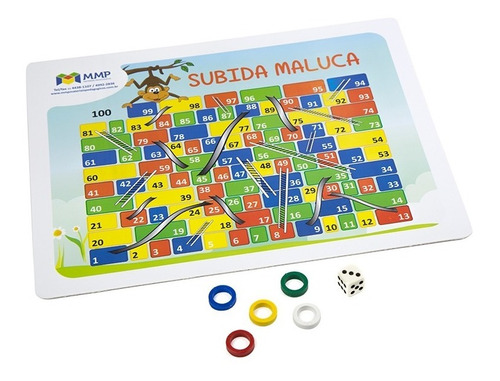 Imagem 1 de 1 de Jogo Subida Maluca - Contagem E Adição - Mmp