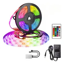Comprar  Moreka 5m Tira Led Luces Rgb 5050 Multicolor Decoración Sala Tv\u002F5m Tiras Led Luces 5050 Rgb Tira Led Multicolor Decoración