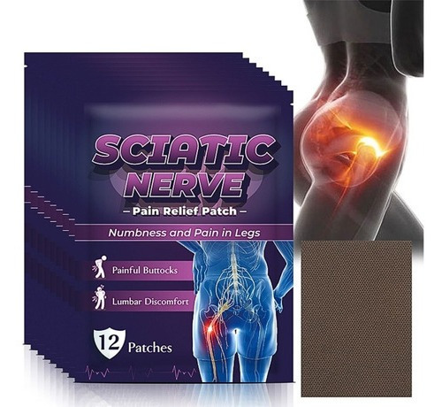 12 Alivia Dolores En el Nervio Ciático Lumbar Antiinflamatorio