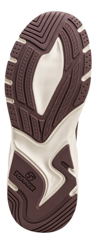 Zapatilla Topper Akrom Choco Fud / Beige Oyster