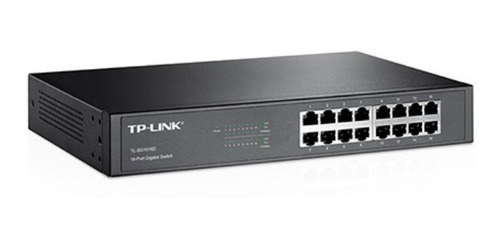 Switch Tp-link 16 Portas 10/100/1000 -tl-sg1016d