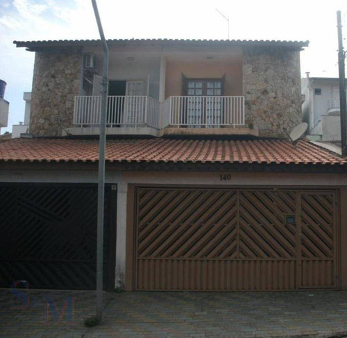 Imagem 1 de 11 de Sobrado Com 3 Dormitórios À Venda, 145 M² Por R$ 465.000,00 - Parque Erasmo Assunção - Santo André/sp - So0315
