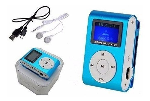 Mp3 Shufle Con Pantalla Lcd Ranura Micro Sd.