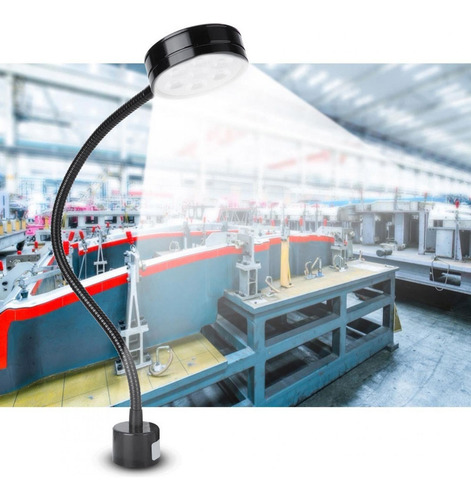 7w Led Mesa De Trabajo Luz Flexible Cuello De Cisne Lámpara