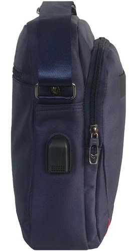 Imagen 2 de 6 de Morral Bolso Hombre Porta Tablet Accesorios Celular Lentes