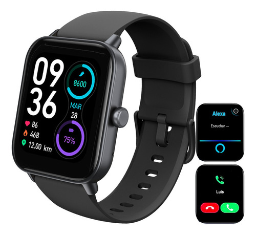 Reloj Inteligente 1.8 Smartwatch 300mah Bt Llamadas Alexa