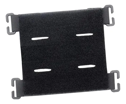 2 Molle Panel Pad Patches Display Board Para Ropa Negro