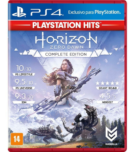 Horizon Zero Dawn Complete Edition Ps4 Disco Físico