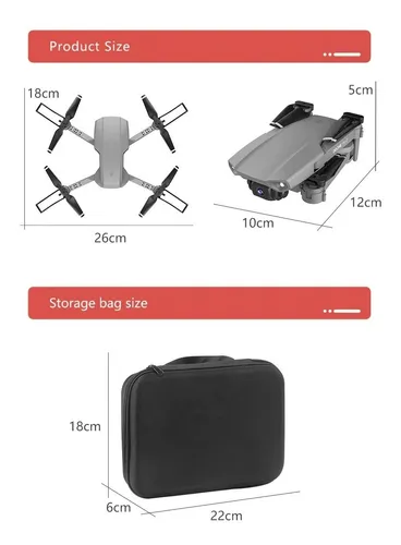 Dron Cuadricoptero L15fw Camara Vivo Resistente Drone Eworrc