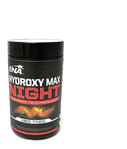 Hydroxy Max Night 120 Caps Nuevo Quemador De Grasa La Plata