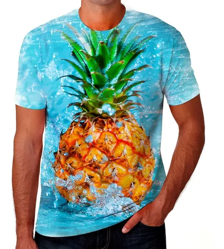 Camisa Abacaxi Feminina MercadoLivre