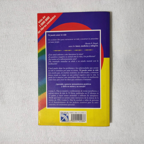 Imagen 2 de 2 de Libro Tú Puedes Sanar Tu Vida Louise L. Hay 2002