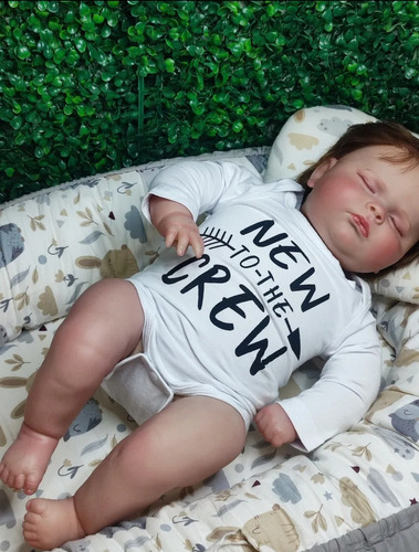Bebé Reborn Original Cuerpo Algodón Suave Cristopher Doll