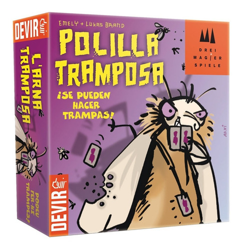 Juego De Mesa - La Polilla Tramposa - Devir